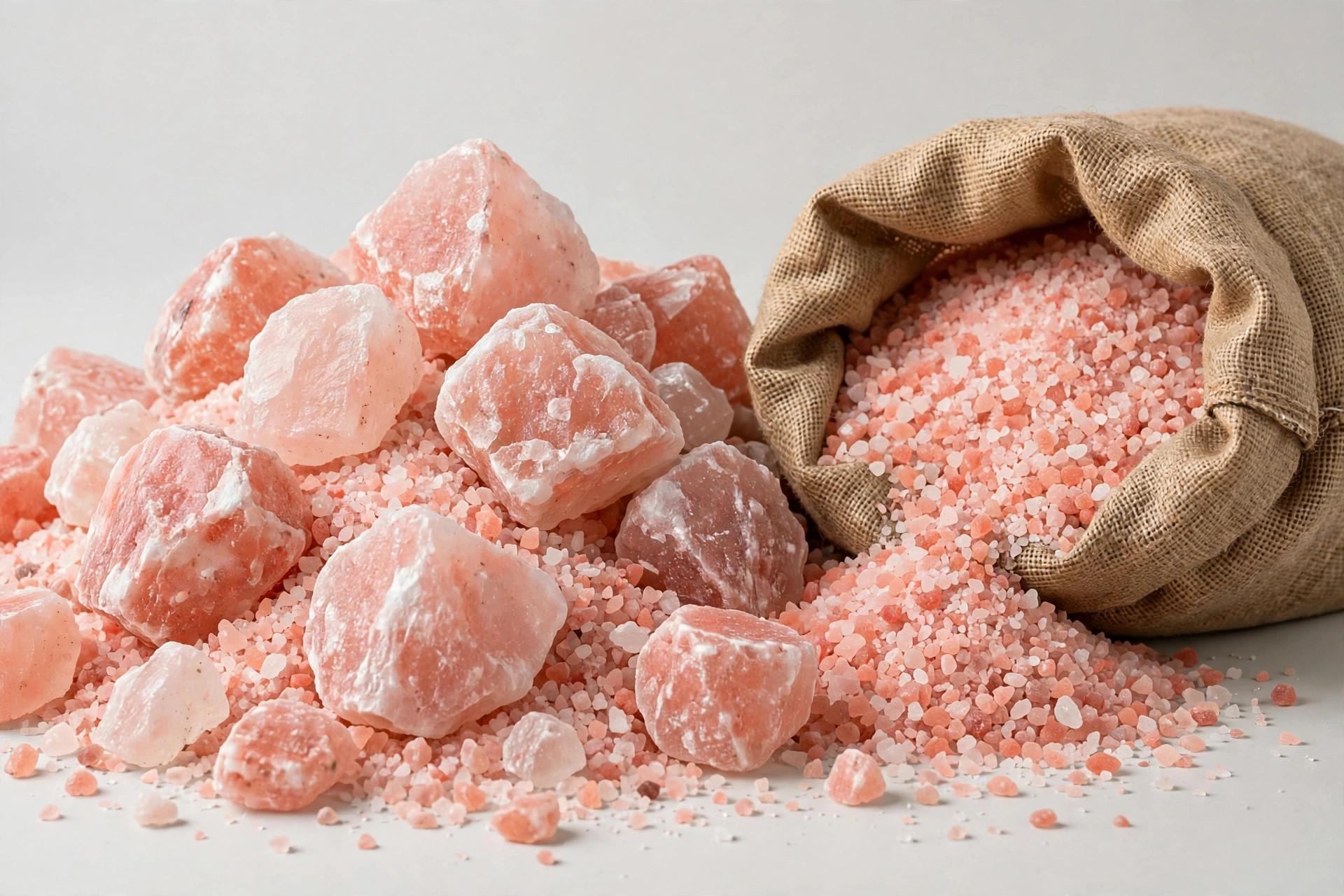 Himalayan pink salt and mineral salt products for bulk sourcing